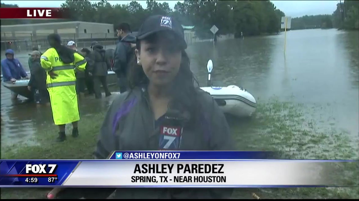 Tropical Storm Harvey Coverage in Houston